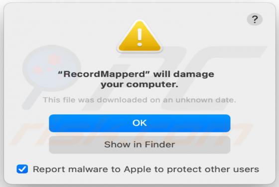 Adware RecordMapper (Mac)