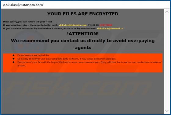 Ransomware Duk