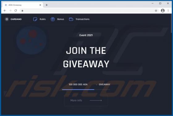 Fraude Cardano Giveaway