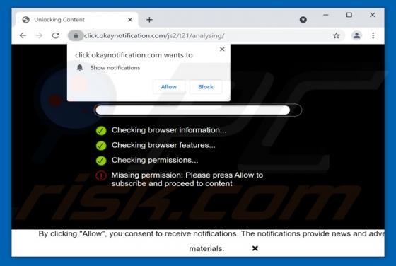 Anúncios okaynotification.com