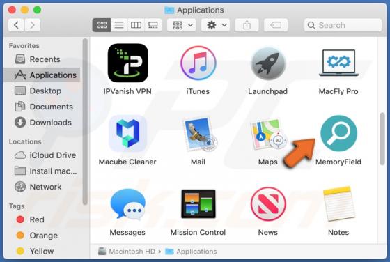 Adware MemoryField (Mac)