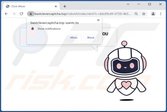 Anúncios Bestclevercaptcha.top