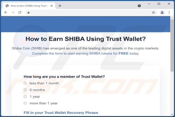 Fraude Trust Wallet