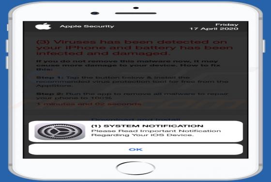 POP-UP da fraude (3) Viruses Has Been Detected (Mac)