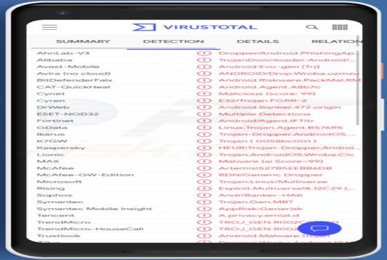 Malware Wroba Backdoor (Android)