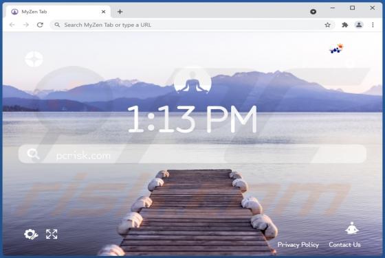 Sequestrador de Navegador MyZen Tab