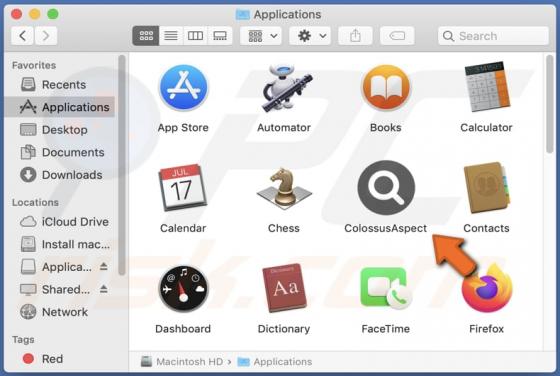 Adware ColossusAspect (Mac)