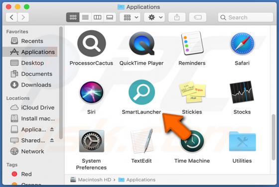 Adware SmartLauncher (Mac)