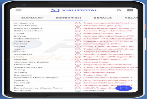 Trojan Bancário Octo (Android)