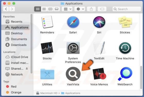 Adware VastVista (Mac)