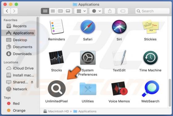 Adware UnlimitedPixel (Mac)
