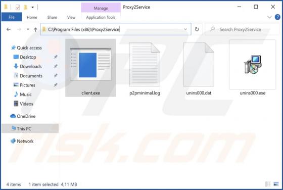 Malware Proxy2Service