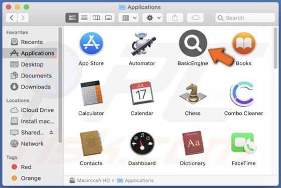 Adware BasicEngine (Mac)