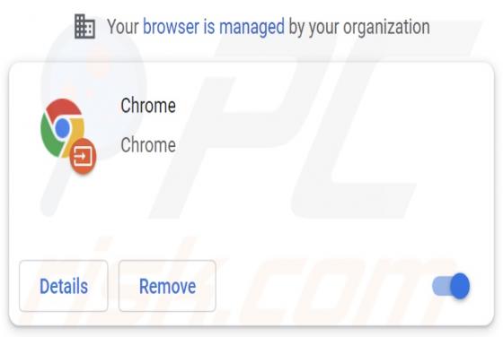 Extensão Falsa "Chrome"