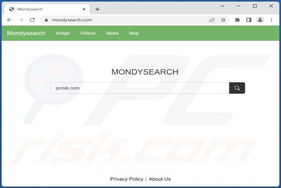 Sequestrador do Navegador Mondy Search