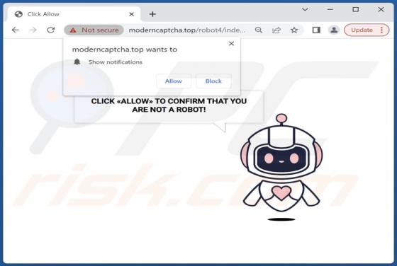 Anúncios Moderncaptcha.top