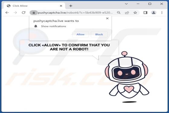 Anúncios Pushycaptcha.live