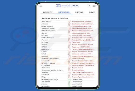 TAR Ahmyth (Android)