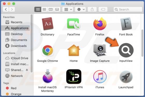 Adware InputView (Mac)