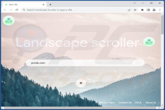 Sequestrador do Navegador Landscape Scroller