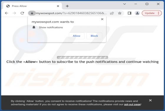 Anúncios Mywowspot.com