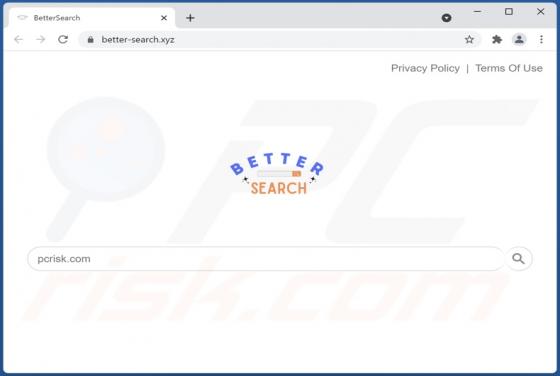 Sequestrador de Navegador BetterSearch Default Search