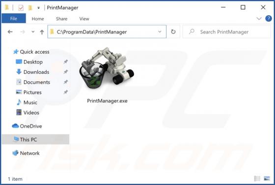Malware PrintManager