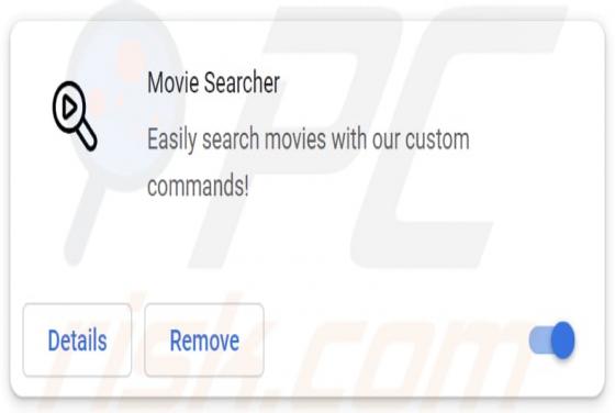 Sequestrador de Navegador Movie Searcher