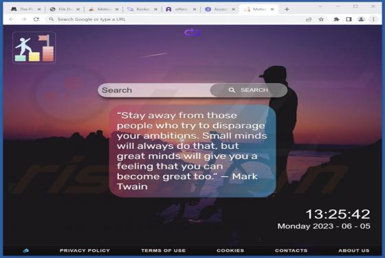 Sequestrador de Navegador Motivational Quotes