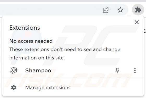Malware Shampoo ChromeLoader