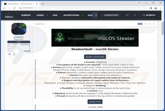 Ladrão ShadowVault (Mac)