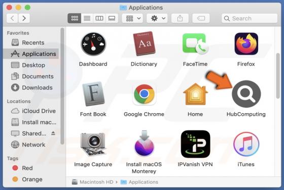 Adware HubComputing (Mac)