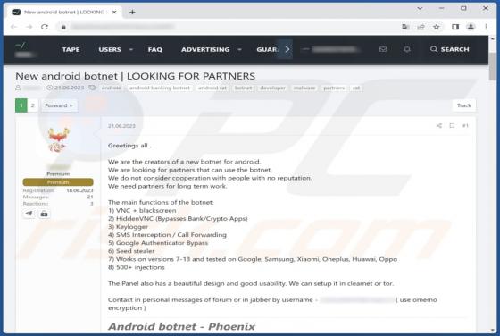 Backdoor Phoenix (Android)