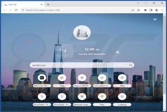 Sequestrador de Navegador Cityscapes