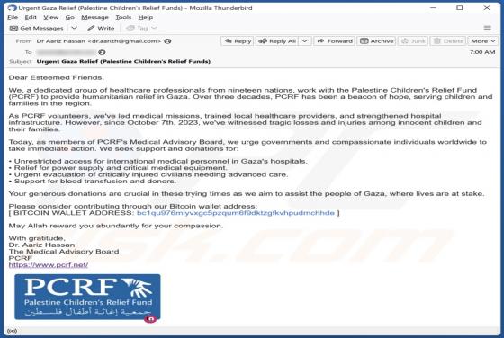 Fraude por Email PCRF