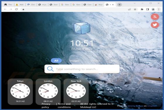Sequestrador de Navegador Kryopage