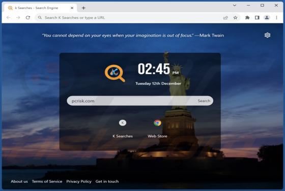 Sequestrador de Navegador K Searches