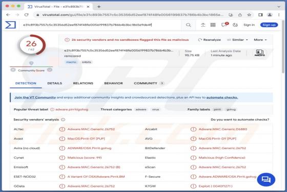 Adware Remcored.app (Mac)