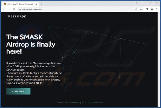 Fraude MASK Token Airdrop