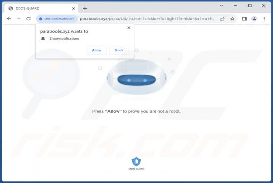 Anúncios Paraboobs.xyz