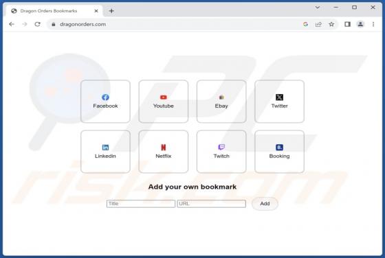 Redirecionamento Dragonorders.com