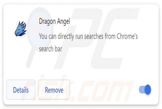 Sequestrador de Navegador Dragon Angel