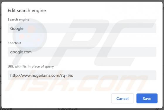 Redirecionamento Hogarlainz.com