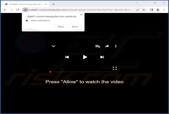 Anúncios Cosmicnewspulse.com