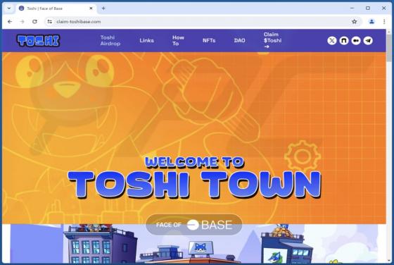 Fraude CLAIM FREE $TOSHI