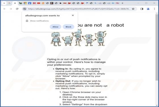 Anúncios Alludesgroup.com