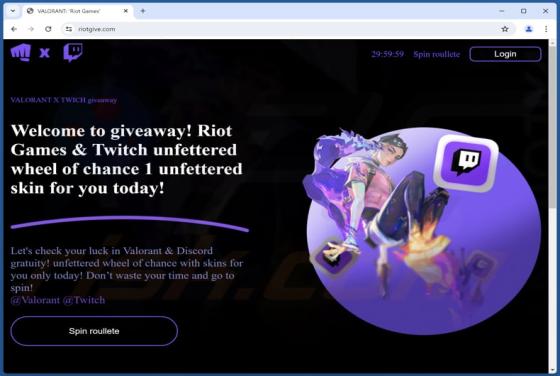 Fraude Riot Games & Twitch Giveaway