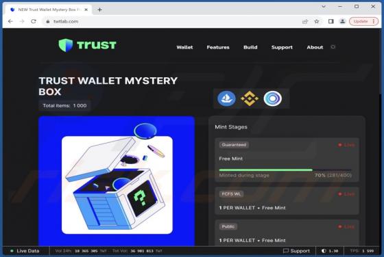 Trust Wallet Mystery Box Fraude