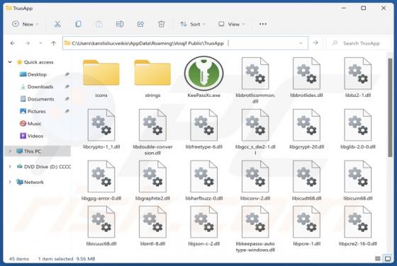 TruoApp Aplicação Indesejada