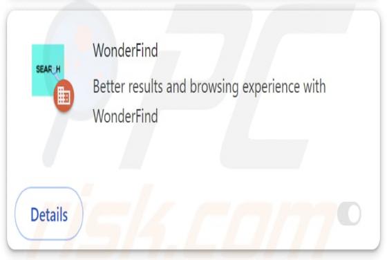 WonderFind Sequestrador de Navegador